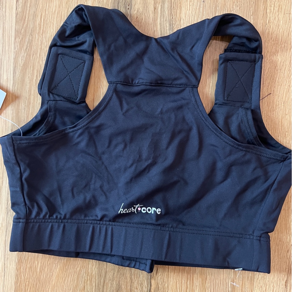 Heart & Core Women's Black Posture Support Bra - Small - Picture 3 of 4